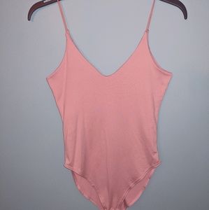 Gaze blush pink cami bodysuit